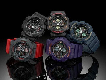 WYTRZYMAŁY ZEGAREK CASIO G-SHOCK GA-140-1A1ER 200M