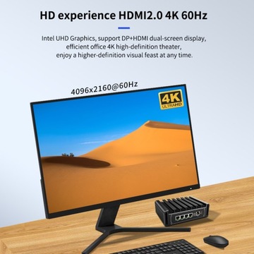 Горячие продажи 11-го Celeron N5105 4 Intel i225 Nics 2*NVMe 2*DDR4