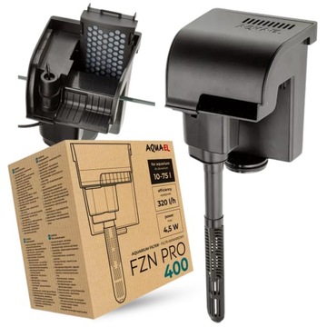 AQUAEL FZN PRO 400 FILTR ZEWNĘTRZNY KASKADOWY DO AKWARIUM 320L/H