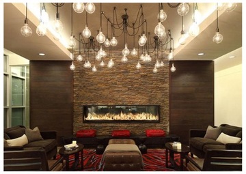 МОЩНАЯ БОЛЬШАЯ СВЕТОДИОДНАЯ ЛАМПОЧКА НА НИТИ 6ВТ G95 ЯНТАРНАЯ