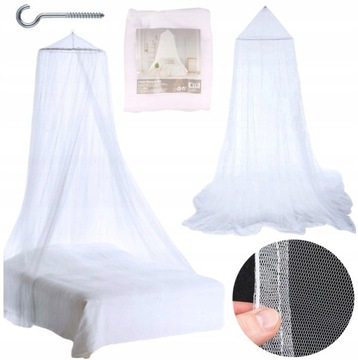 МОСКИТНАЯ СЕТКА НА 2 ЧЕЛОВЕКА МОСКИТНАЯ СЕТКА 60x235x1000см OLDMAN - ДЛЯ КРОВАТИ 2x2м