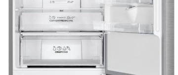 Холодильник NoFrost GORENJE NRK619EAXL4WD 207/97л 186см с диспенсером для воды серебристый