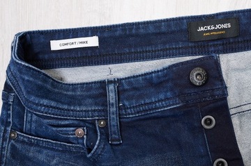 JACK&JONES COMFORT MIKE JEANS spodnie męskie PREMIUM 33/34 pas 86