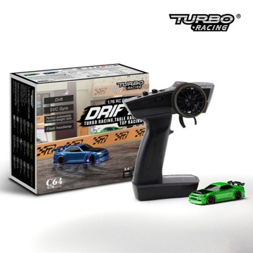 Turbo Racing 1:76 C64 C73 C72 C74 Drift RC samochó