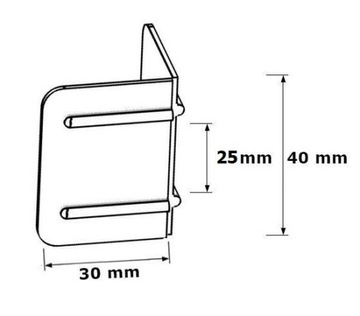 УГОЛКИ ДЛЯ ЛЕНТЫ СТАЛЬНОЙ ПП ДЛЯ ПОДДОНОВ 1000 шт.