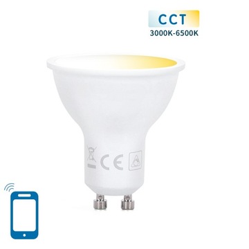 Żarówka Smart LED GU10 5W WiFi CCT