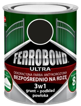 JURGA FERROBOND FOR RUST АНТРАЦИТ 7016 ПОЛУМАТОВЫЙ 0,7л