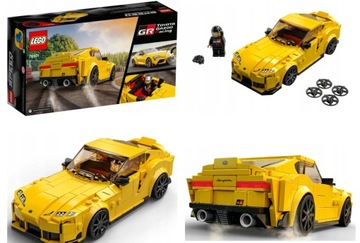 LEGO 76901 ЧЕМПИОНЫ ПО СКОРОСТИ АВТОМОБИЛЬ TOYOTA GR SUPRA