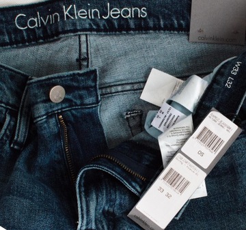 Spodnie CK Calvin Klein jeans skinny rurki W32 L34