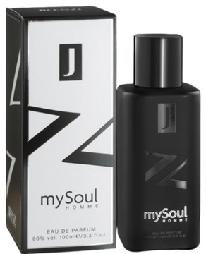 JFENZI Woda perfumowana 100ml MY SOUL HOMME, trwałe perfumy męskie EDP