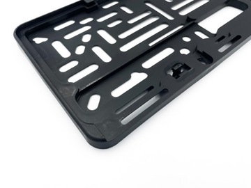 ЧЕРНАЯ ГИБКАЯ РАМКА НОМЕРНОГО ЗНАКА