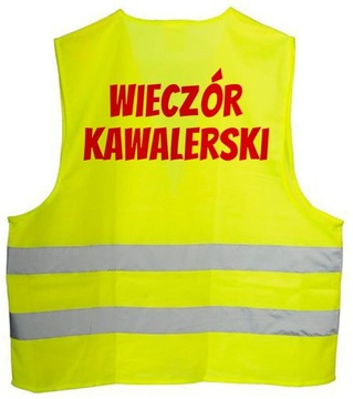 KAMIZELKA ODBLASKOWA NA WIECZÓR KAWALERSKI Y4