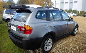 BMW X3 E83 3.0 d 204KM 2004 BMW X3 3.0d 204KM 4x4 Skora Navi Automat uszkodzona skrzynia 3.0 Diesel, zdjęcie 4