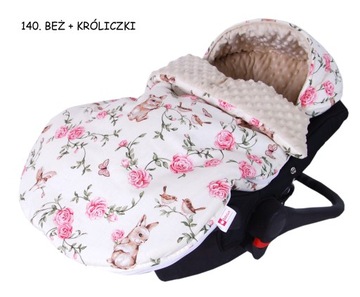 BabyLux MINKY SPRING СПАЛЬНЫЙ МЕШОК ДЛЯ КОЛЯСКИ 90СМ N 140