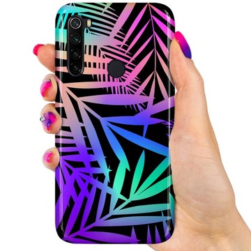 Etui WZORY TROPICAL do Xiaomi Redmi Note 8T +SZKŁO