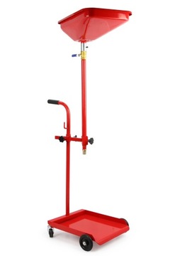 Zlewarka oleju pod beczkę miska misa z wózkiem