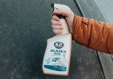 K2 ALASKA WINDOW DEFROSTER для стекол автомобиля, растворяет лед и иней, 700мл