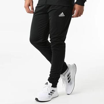 DRES MĘSKI ADIDAS KOMPLET DRESY SPORTOWE CZARNY ROZM.L