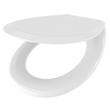 УНИВЕРСАЛЬНОЕ ЖЕСТКОЕ СИДЕНЬЕ ДЛЯ УНИТАЗА МЕДЛЕННО ЗАКРЫВАЮЩЕЕСЯ