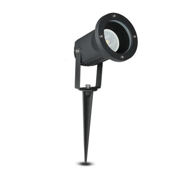 Oprawa Gruntowa Ogrodowa Wbijana Aluminium GU10 Czarna IP44 V-TAC VT-769 3