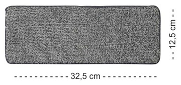 НАКЛАДКА ДЛЯ ПЛОСКОЙ ШВАБРЫ ИЗ МИКРОФИБРЫ 10 шт.