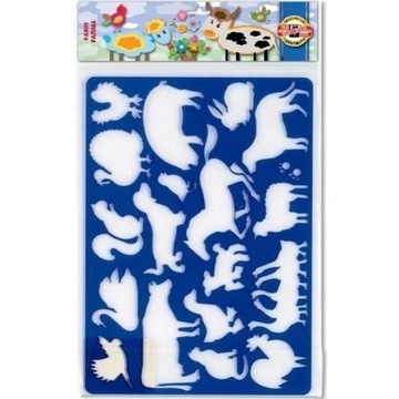 НАБОР ШАБЛОНОВ ДЛЯ РИСОВАНИЙ ЖИВОТНЫХ ДЛЯ ДЕТЕЙ