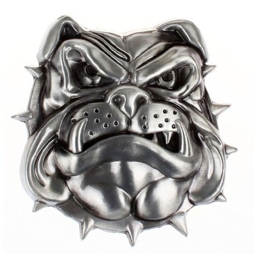 Antique 3D Dog Head Pattern Rodeo Indian