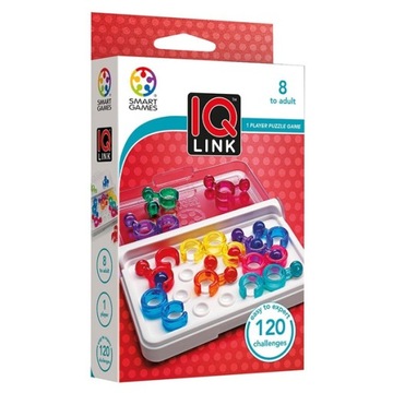 SMART GAMES GRA LOGICZNA IQ LINK - 120 zadań