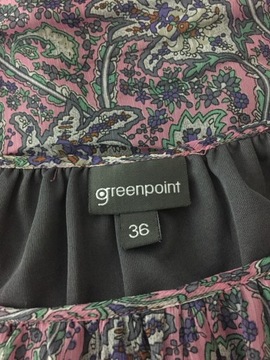 Greenpoint szyfonowa bluzka w ornamenty S *PWK*