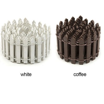 Мини деревянный стеклянный забор Добрый Стиль 5х90 см