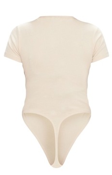 PRETTYLITTLETHING RIBBED BEAGE 40 1EGC