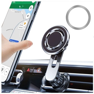 UCHWYT SAMOCHODOWY MAGSAFE DO IPHONE 14 13 12 RING