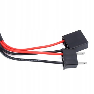 Светодиодный декодер H7, 2 шт., резистор вспышки 50 Вт, 6 Ом