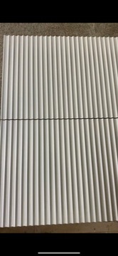 Fronty meblowe MDF ryflowane lamel panel lakierowany na wymiar-wzór U10