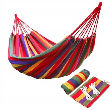 UU29 БОЛЬШОЙ САДОВЫЙ ГАМАК НА ДВУХ ЧЕЛОВЕК XXXL, звенья + ЧЕХОЛ