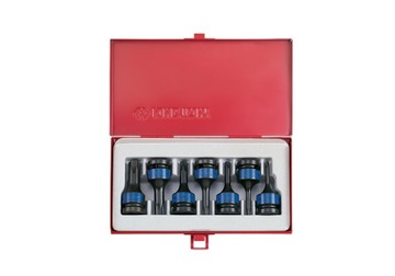 KING TONY KLUCZE TORX NASADKI UDAROWE 1/2'' 7 SZT.