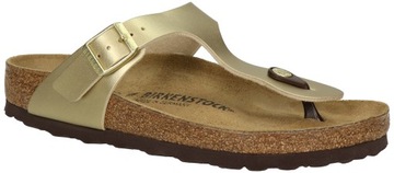 BIRKENSTOCK Gizeh 1016108 Шлепанцы золотые, размер 38