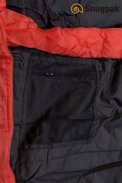 Легкий туристический спальный мешок Snugpak Mummy TRAVELPAK 1 — огненно-красный