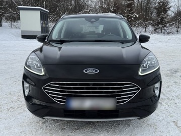 Ford Kuga III SUV 2.0 EcoBlue 190KM 2021 Ford Kuga 2.0 190 KM AWD Titanium X Kamery BEZWYPADKOWY Nowe opony JAK NOWY, zdjęcie 13