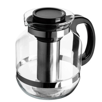Большой стеклянный чайник объемом 2,6 литра с ситечком Altom Design