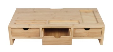 Подставка для монитора с 3 ящиками