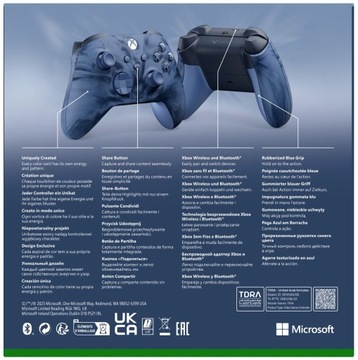 Контроллер пара MICROSOFT Stormcloud, синий