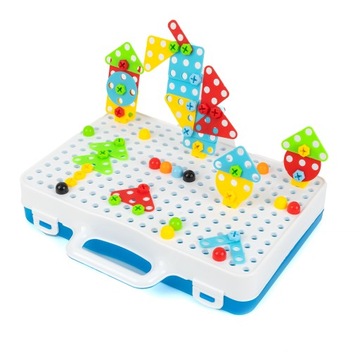 Набор своими руками в чемодане, пазл-отвертка