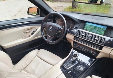BMW Seria 5 F10-F11 Limuzyna 530d 245KM 2010 BMW Seria 5 Salon PL Serwis Bezwypadkowa GetHelp 3.0 Diesel 245KM, zdjęcie 9