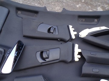 ОТДЕЛКА ПОТОЛКА ЧЕРНАЯ S LINE AUDI A4 B8 СЕДАН