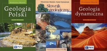 GEOLOGIA DYNAMICZNA + POLSKI + SŁOWNIK MIZERSKI