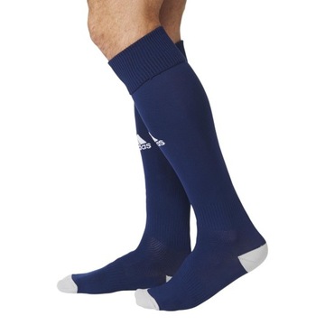 Футбольные носки Adidas, темно-синие, размеры 34-36.