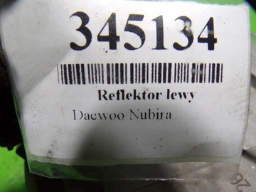DAEWOO NUBIRA I SVĚTLOMET LEVÝ PŘEDNÍ SVĚTLO