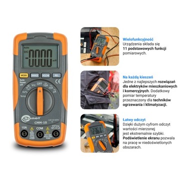 SONEL CMM-10 Цифровой мультиметр