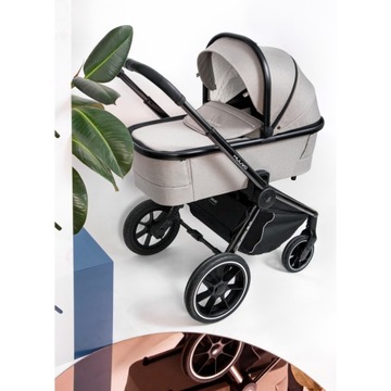 Muvo Foldable XL Gondola для быстрого 3,0 UV50 3 X Стальная серая вентиляция